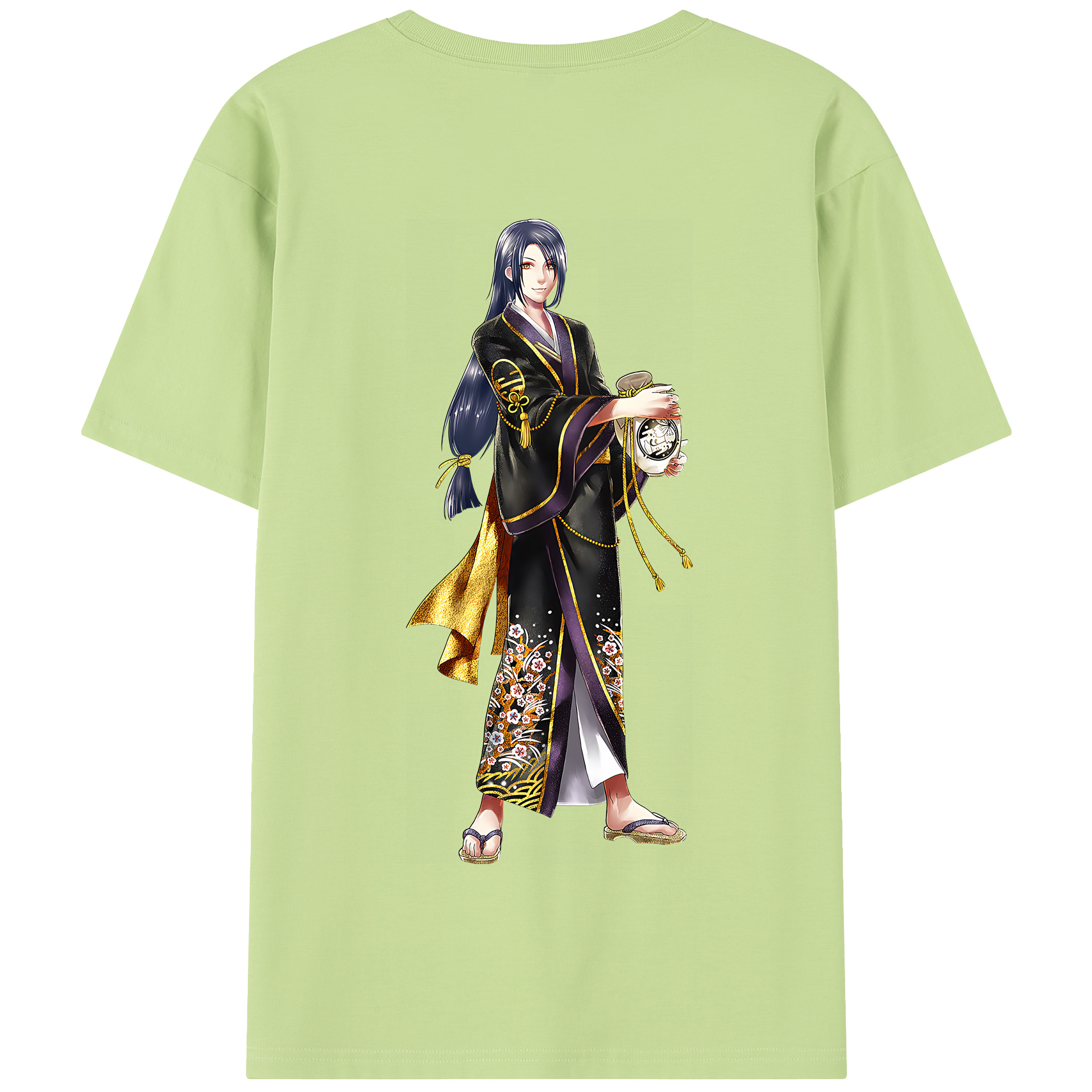 （画像用） 刀剣乱舞 Touken Ranbu 綿100％半袖Tシャツ（背面プリント）